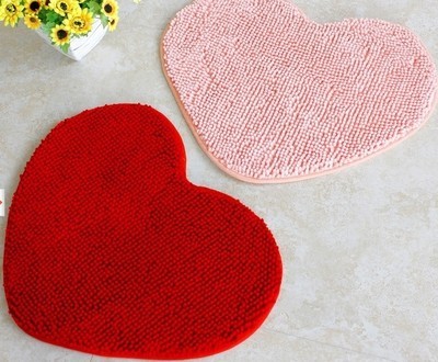 工廠直銷雪尼爾愛心地墊，打造溫馨舒適居家良品